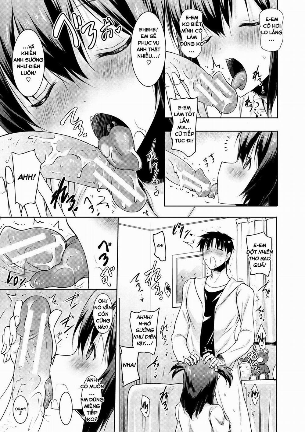 Kyonyuu Oyako no Shita to Shikyuu ni Renzoku Shasei 1 trang 14