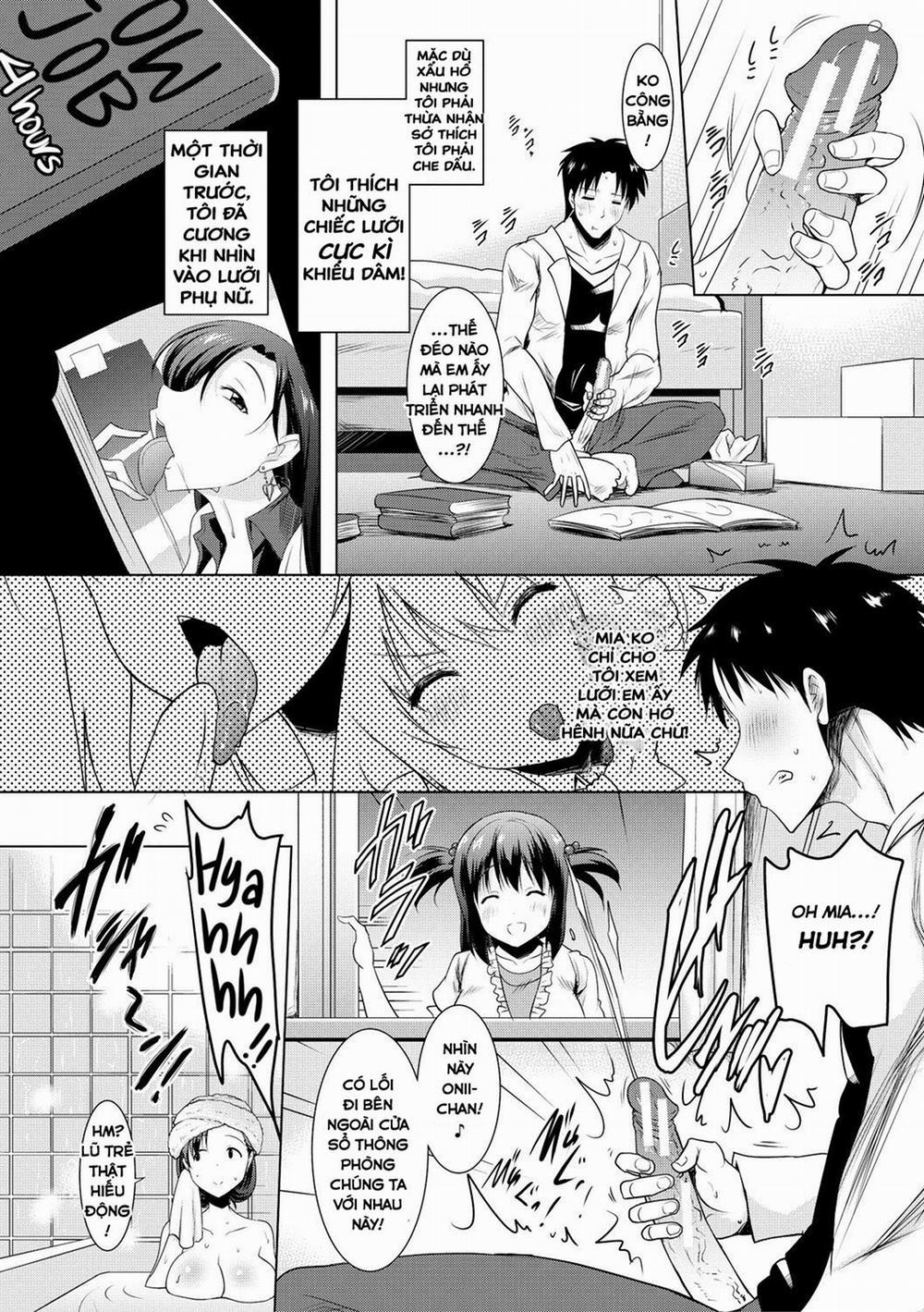 Kyonyuu Oyako no Shita to Shikyuu ni Renzoku Shasei 1 trang 7