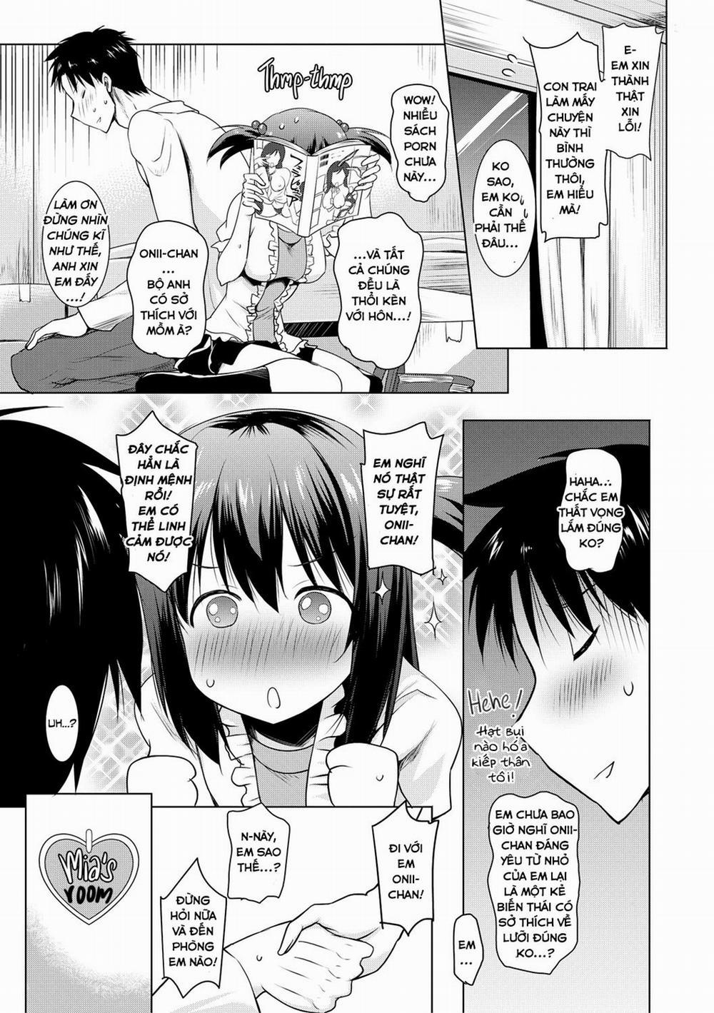 Kyonyuu Oyako no Shita to Shikyuu ni Renzoku Shasei 1 trang 8