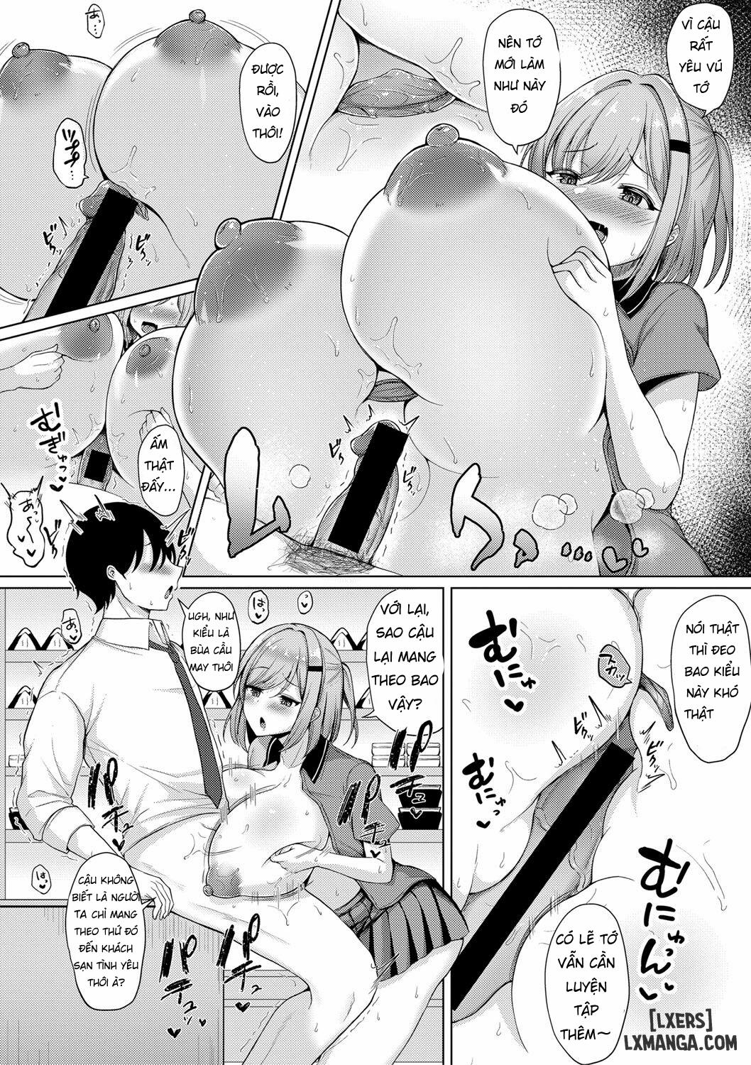 Kyonyuu Tsurego no Seiyoku ga Tsuyosugiru Hanashi (COMIC Shingeki 2021-05) 1 trang 12