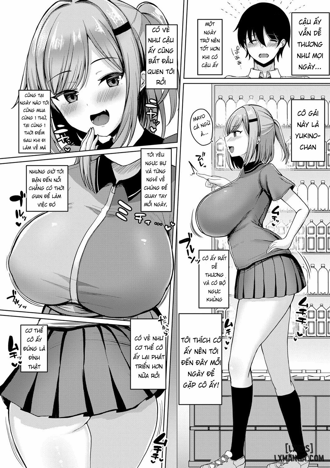Kyonyuu Tsurego no Seiyoku ga Tsuyosugiru Hanashi (COMIC Shingeki 2021-05) Oneshot trang 2