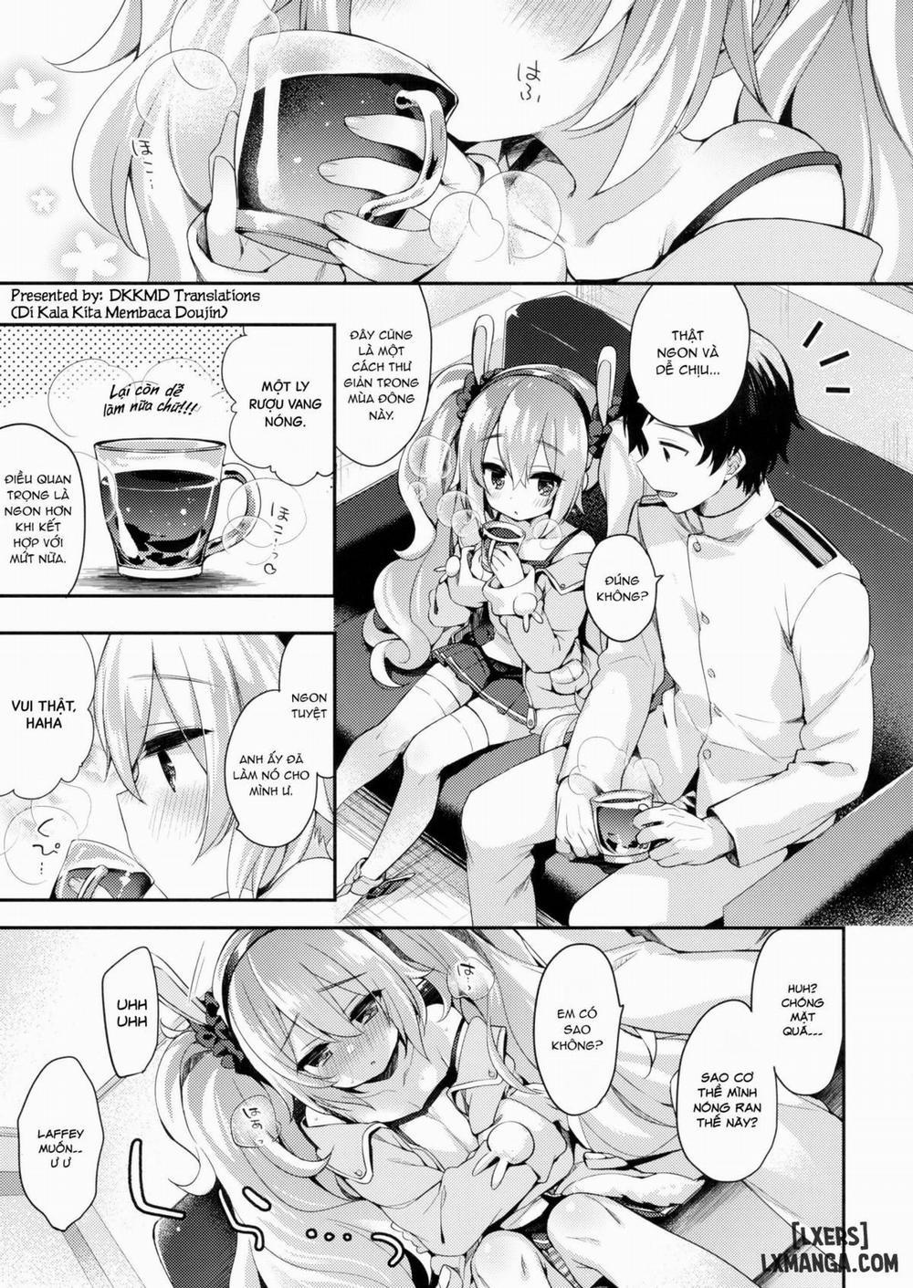 Kyou No Laffey Wa Suggoku Onemu Da Yo Oneshot trang 3
