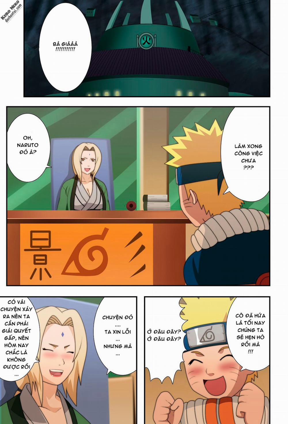 Kyounyuu No Ninja Chichikage (Naruto) Oneshot trang 2