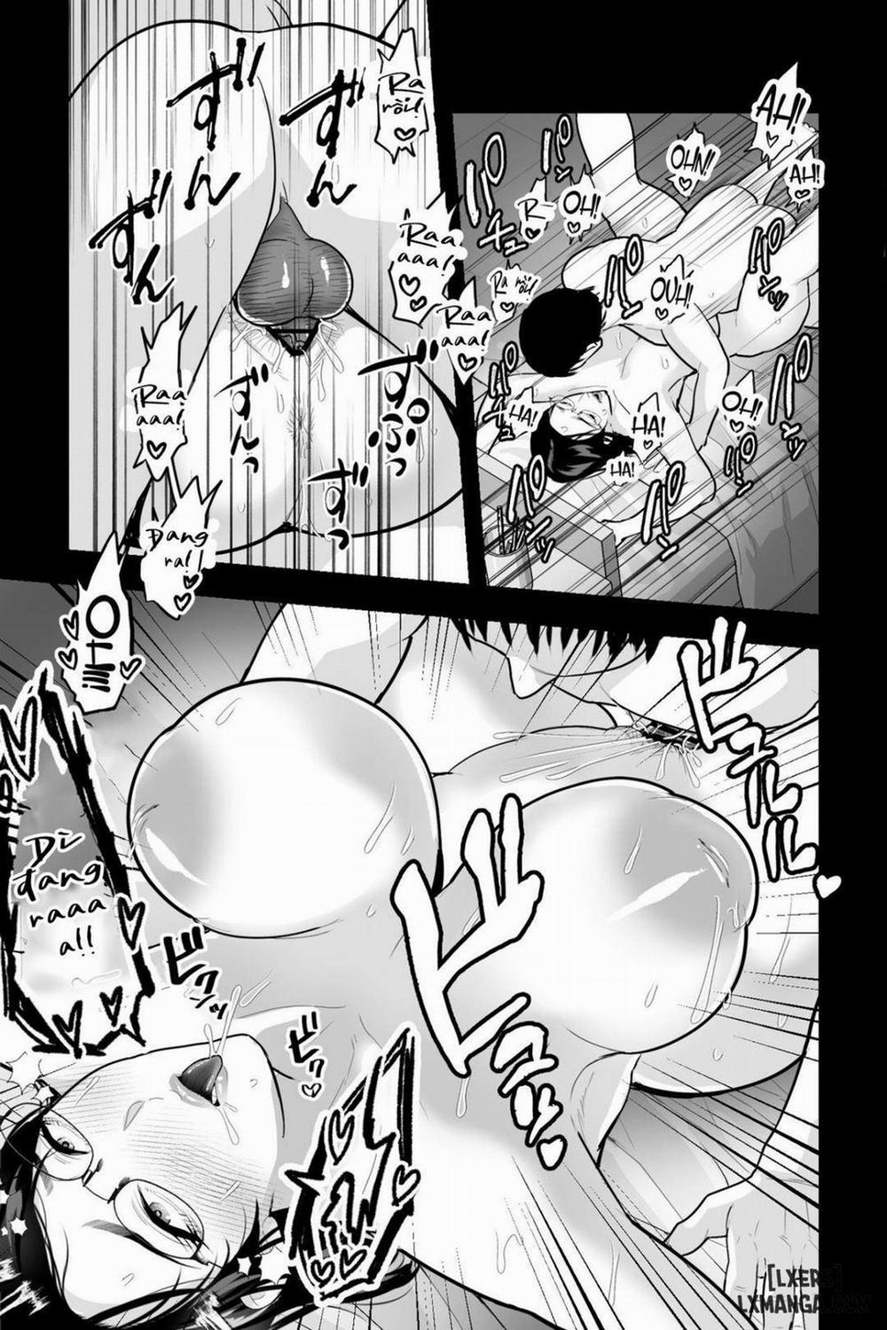 Kyoushi no Oba wa Himitsu no Bakunyuu Ero Cos Layer 2 trang 15