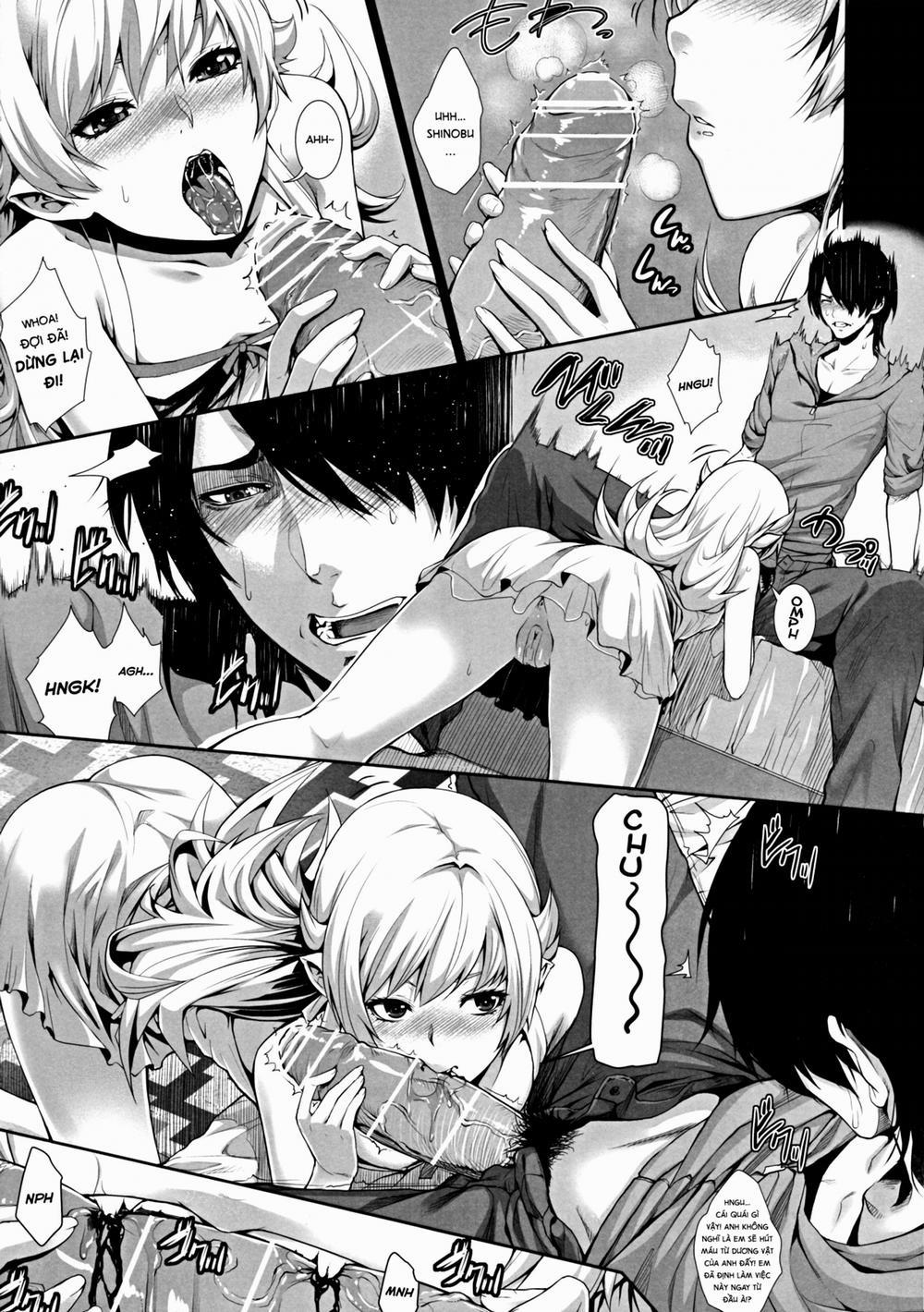 Kyuuketsuki no Kyuuketsu Koui (Bakemonogatari) Oneshot trang 5