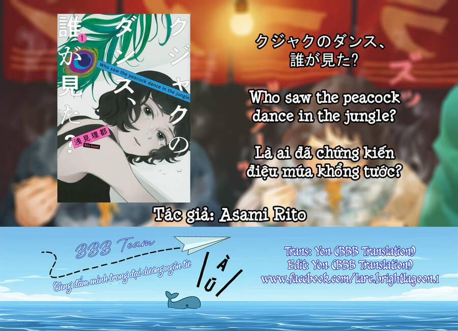 Là Ai Đã Chứng Kiến Điệu Múa Khổng Tước? 4 trang 1