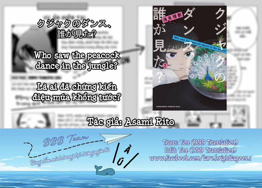 Là Ai Đã Chứng Kiến Điệu Múa Khổng Tước? 8 trang 1