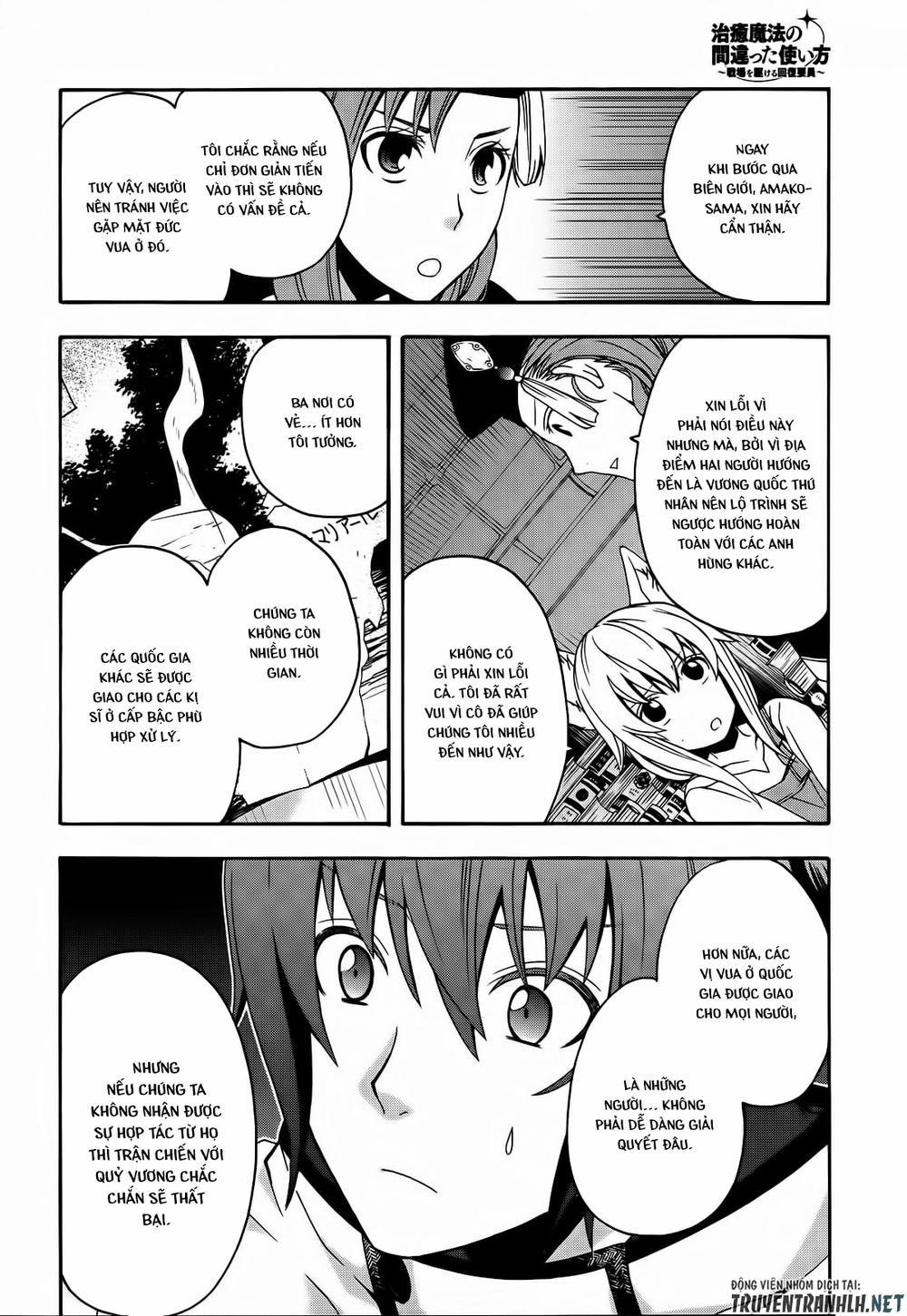Là Healer Nhưng Lại Có Mặt Trên Chiến Trường 15 trang 14