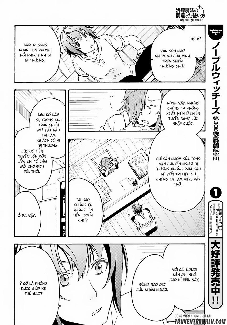 Là Healer Nhưng Lại Có Mặt Trên Chiến Trường 8 trang 6