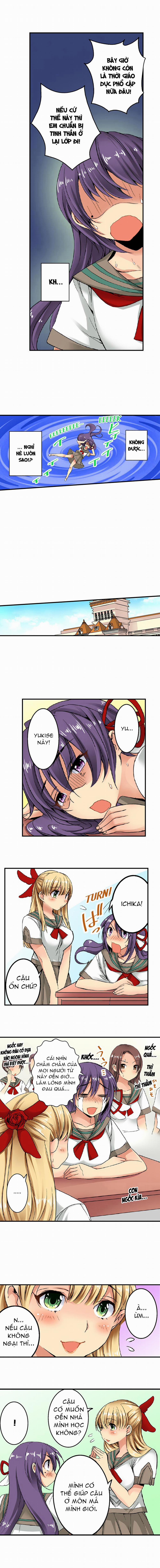 Lạc Vào Ngôi Trường Của Những Cô Gái Nứng Tình! 0 Học Nhóm Tại Nhà Ichika! trang 3