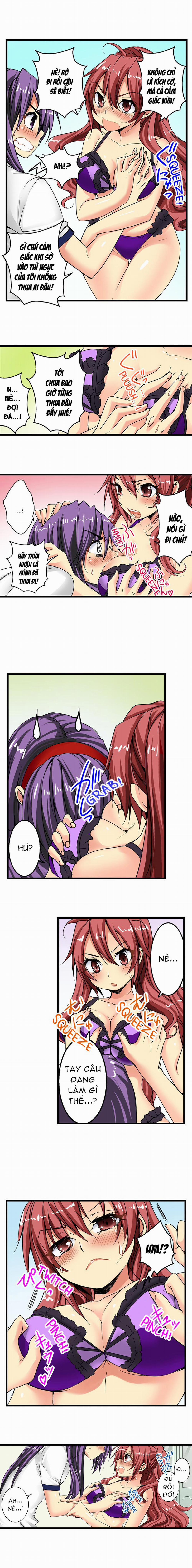 Lạc Vào Ngôi Trường Của Những Cô Gái Nứng Tình! 10: Main Sắp Bị Lộ? Và... Lại Sắp Chịch! trang 5