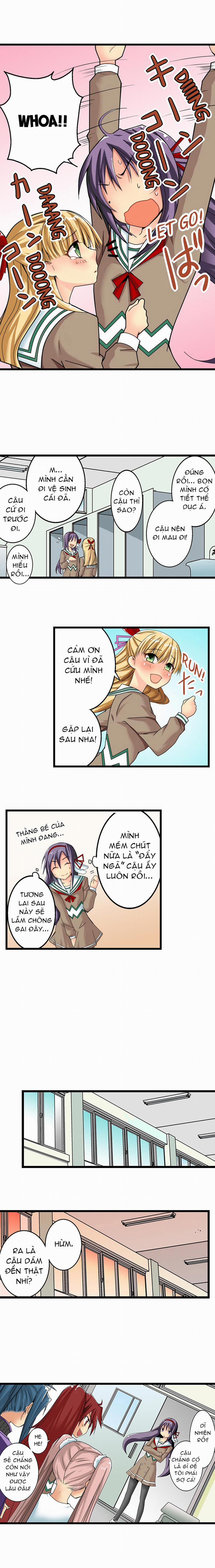 Lạc Vào Ngôi Trường Của Những Cô Gái Nứng Tình! 2: Bị Nhốt (1) trang 3