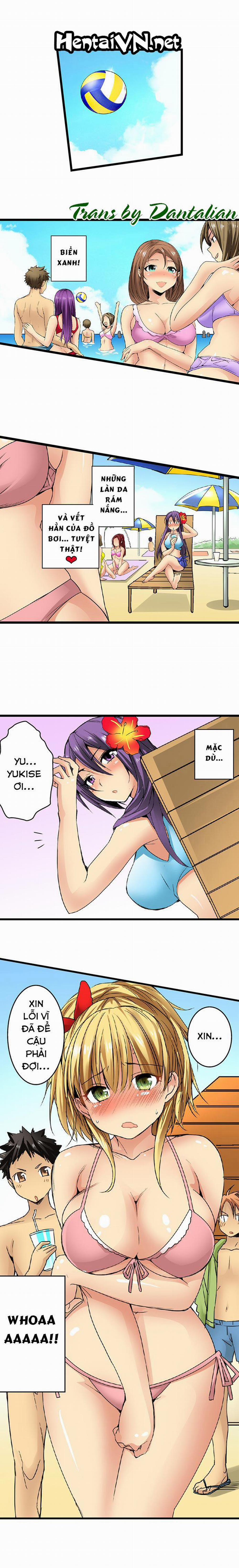 Lạc Vào Ngôi Trường Của Những Cô Gái Nứng Tình! 22: Bãi Biển Kích Tình (1) trang 1