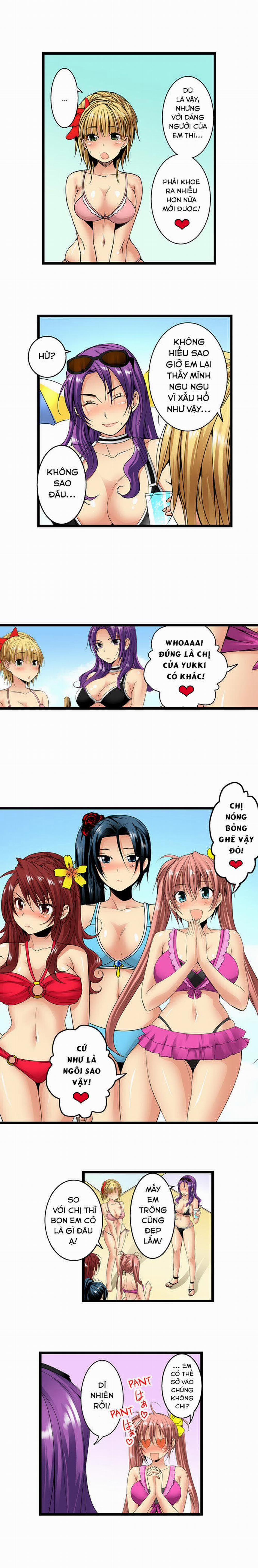 Lạc Vào Ngôi Trường Của Những Cô Gái Nứng Tình! 22: Bãi Biển Kích Tình (1) trang 3