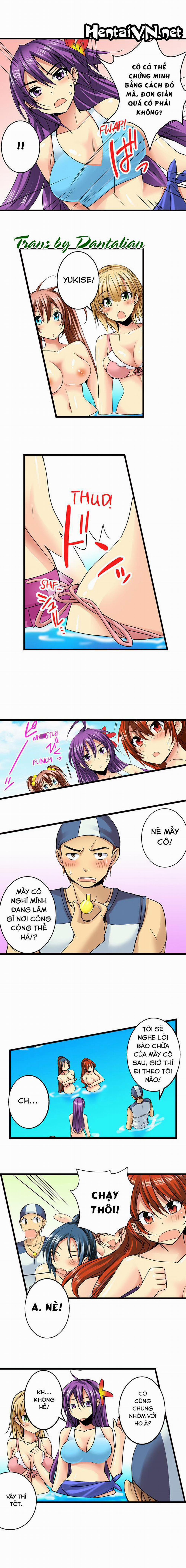 Lạc Vào Ngôi Trường Của Những Cô Gái Nứng Tình! 23: Bãi Biển Kích Tình (2) trang 1