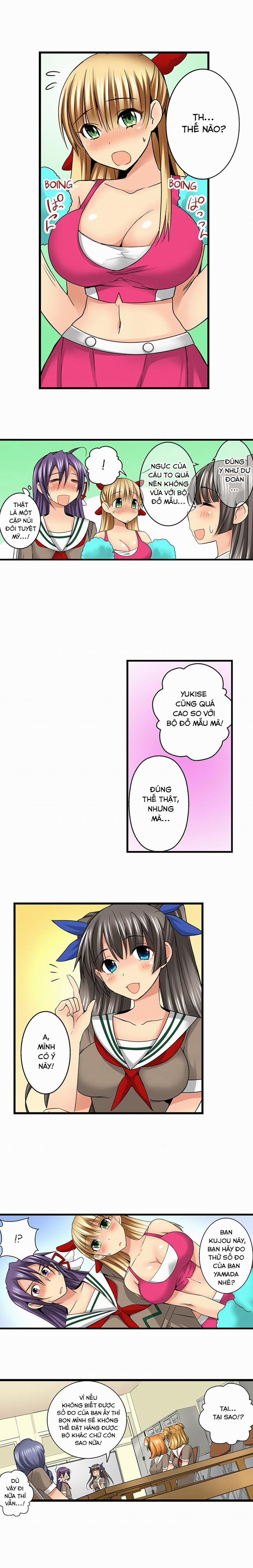 Lạc Vào Ngôi Trường Của Những Cô Gái Nứng Tình! 26: Lấy Số Đo Cơ thể Của Ichika trang 6