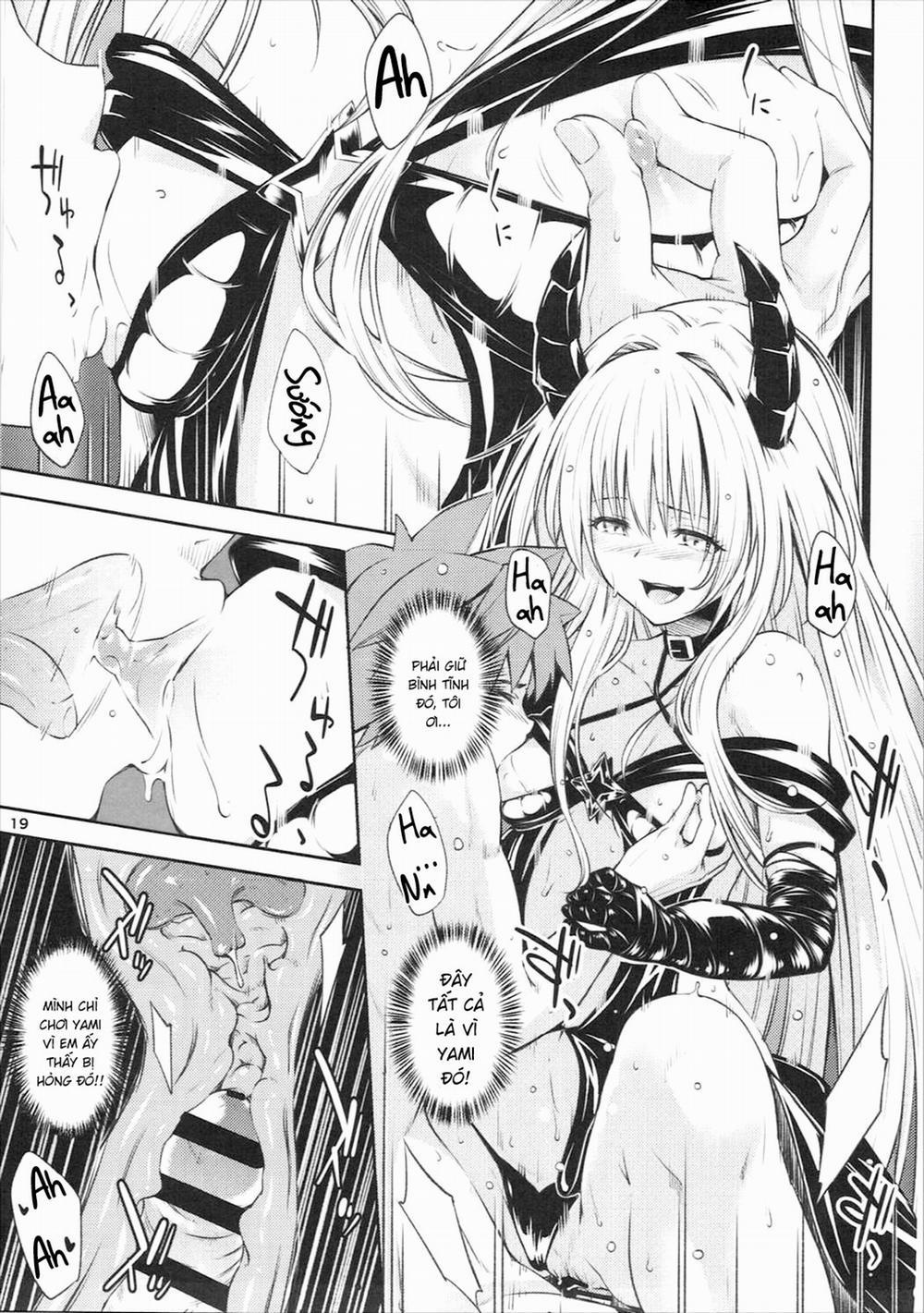 Làm chuyện phá liêm sỷ với ta đi chứ (To LOVE-ru Darkness) Oneshot trang 18