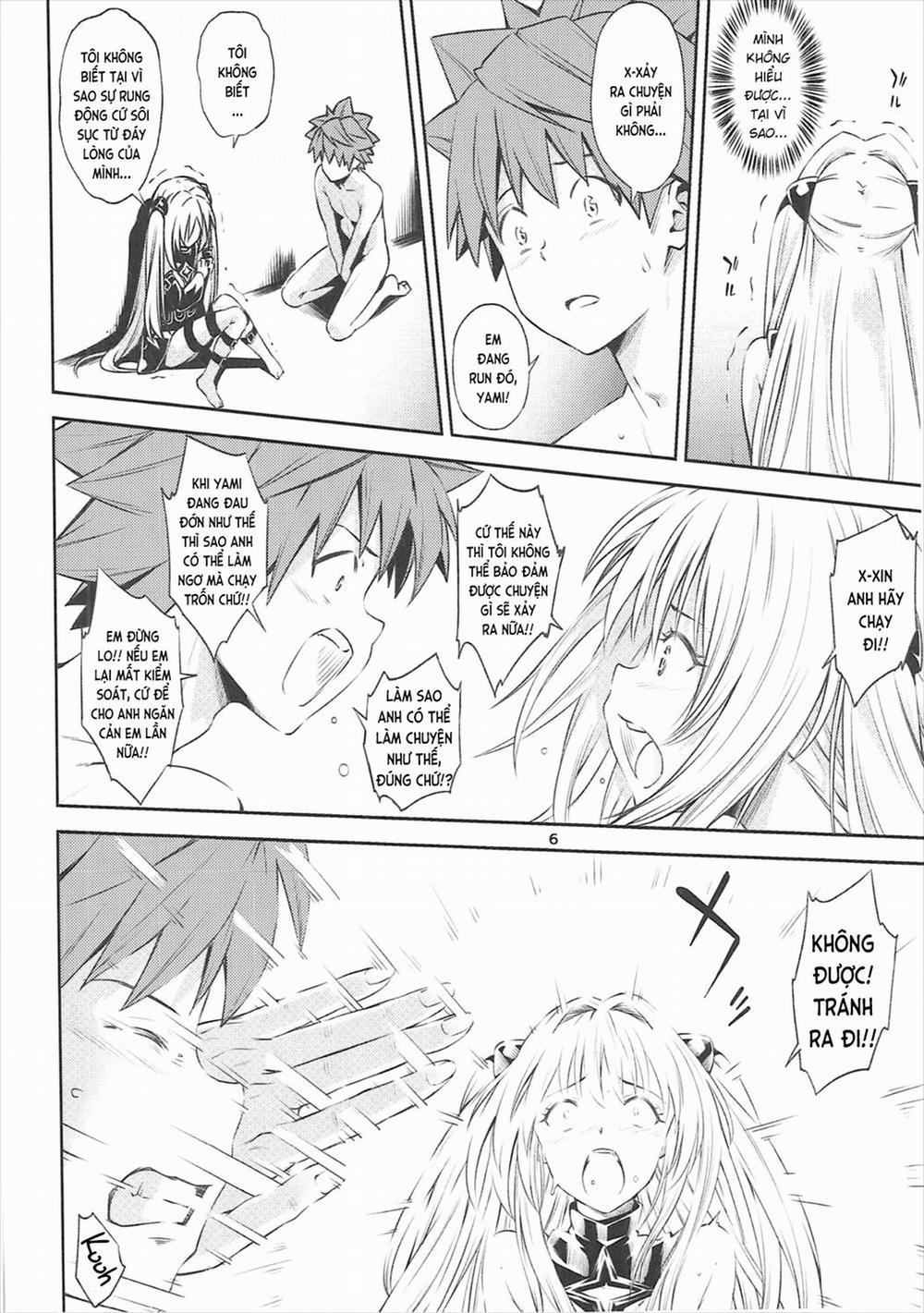 Làm chuyện phá liêm sỷ với ta đi chứ (To LOVE-ru Darkness) Oneshot trang 5