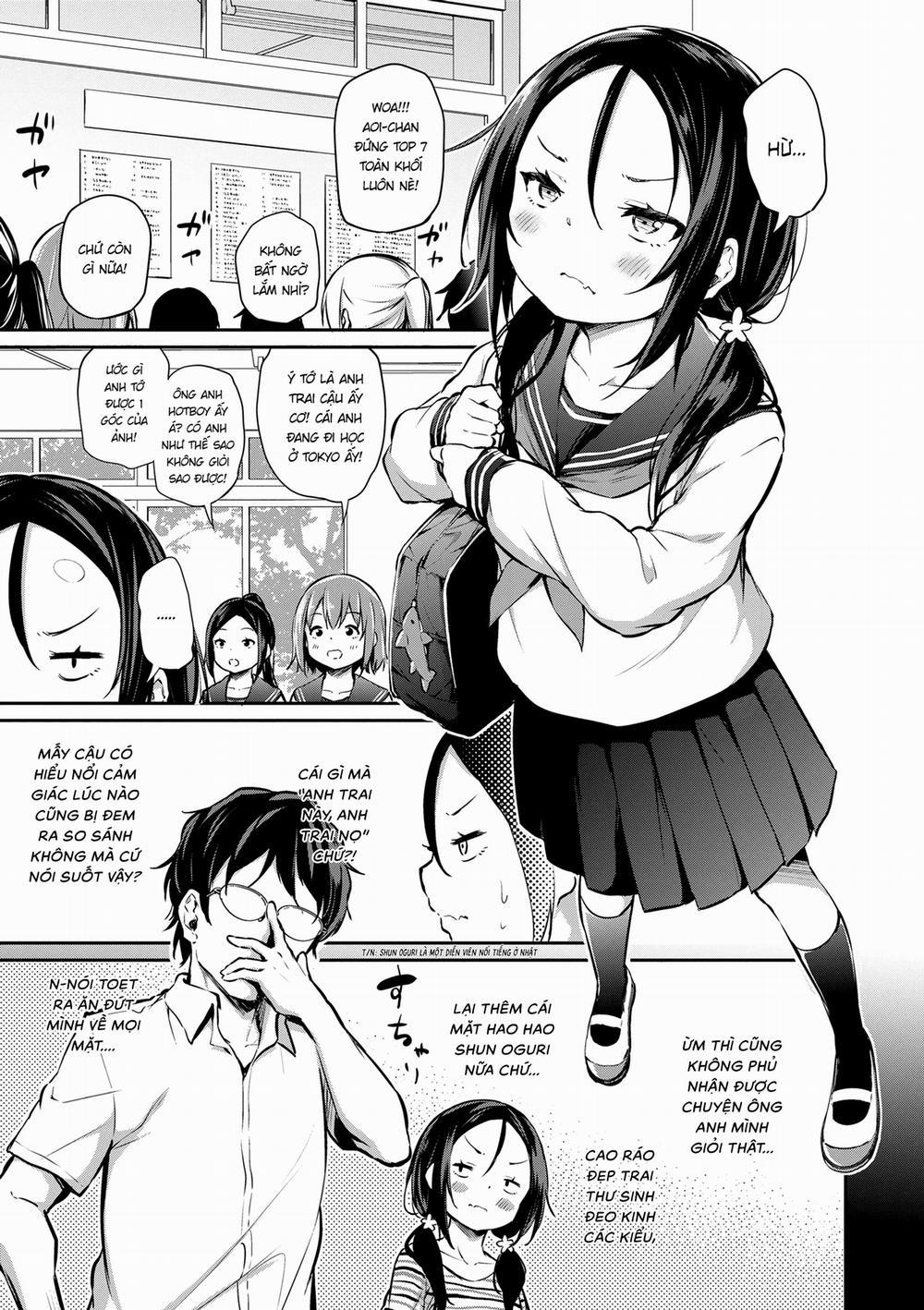 Làm em gái không thể thua được!! Aoi này không đu dây trang 1