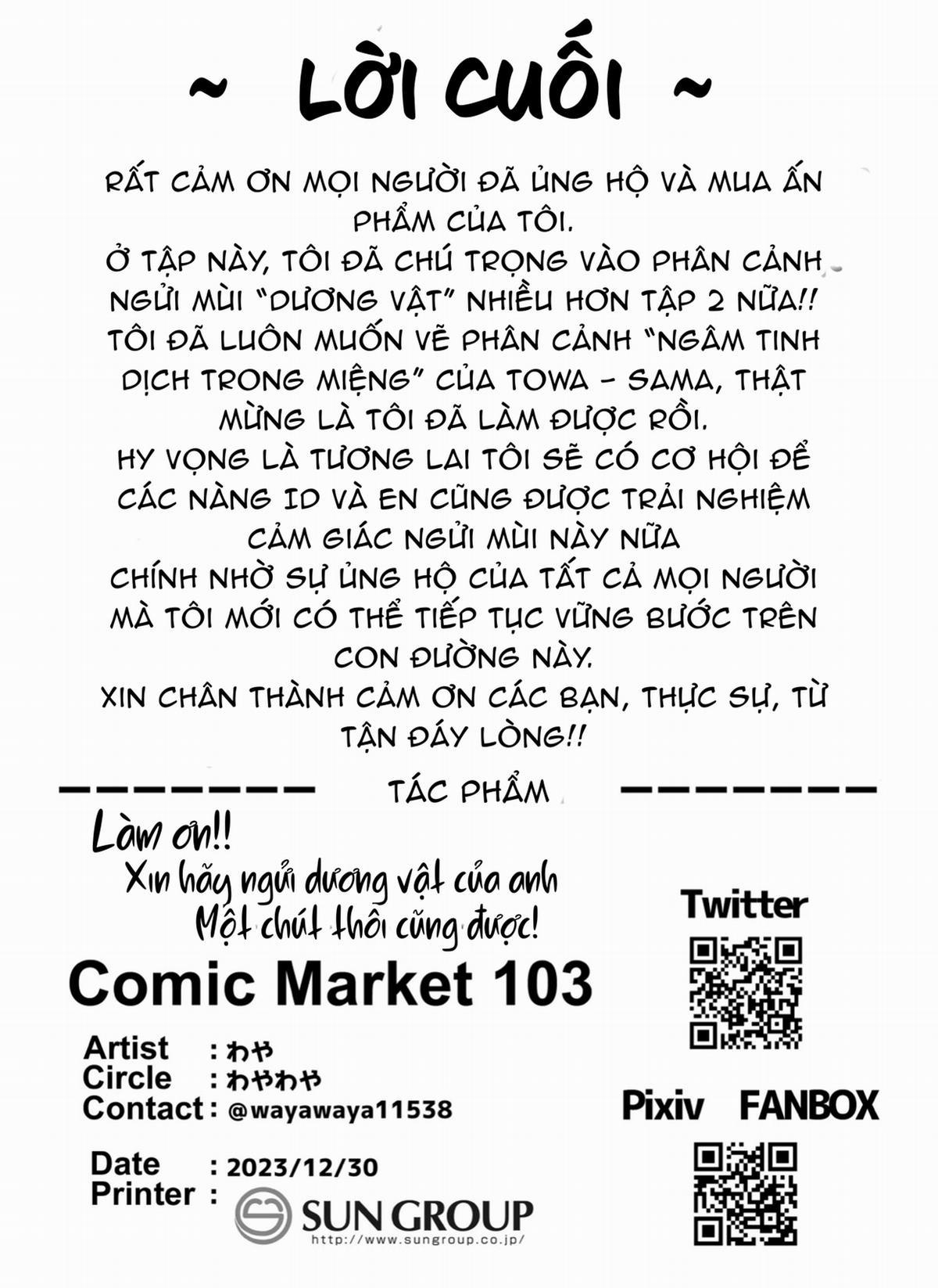 Làm ơn đi!! Hãy ngửi dương vật của anh, một lần thôi cũng được 3 1 trang 18