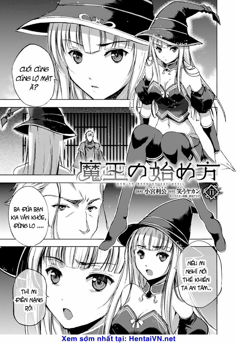 Làm Thế Nào Để Trở Thành Quỷ Vương 11 trang 1