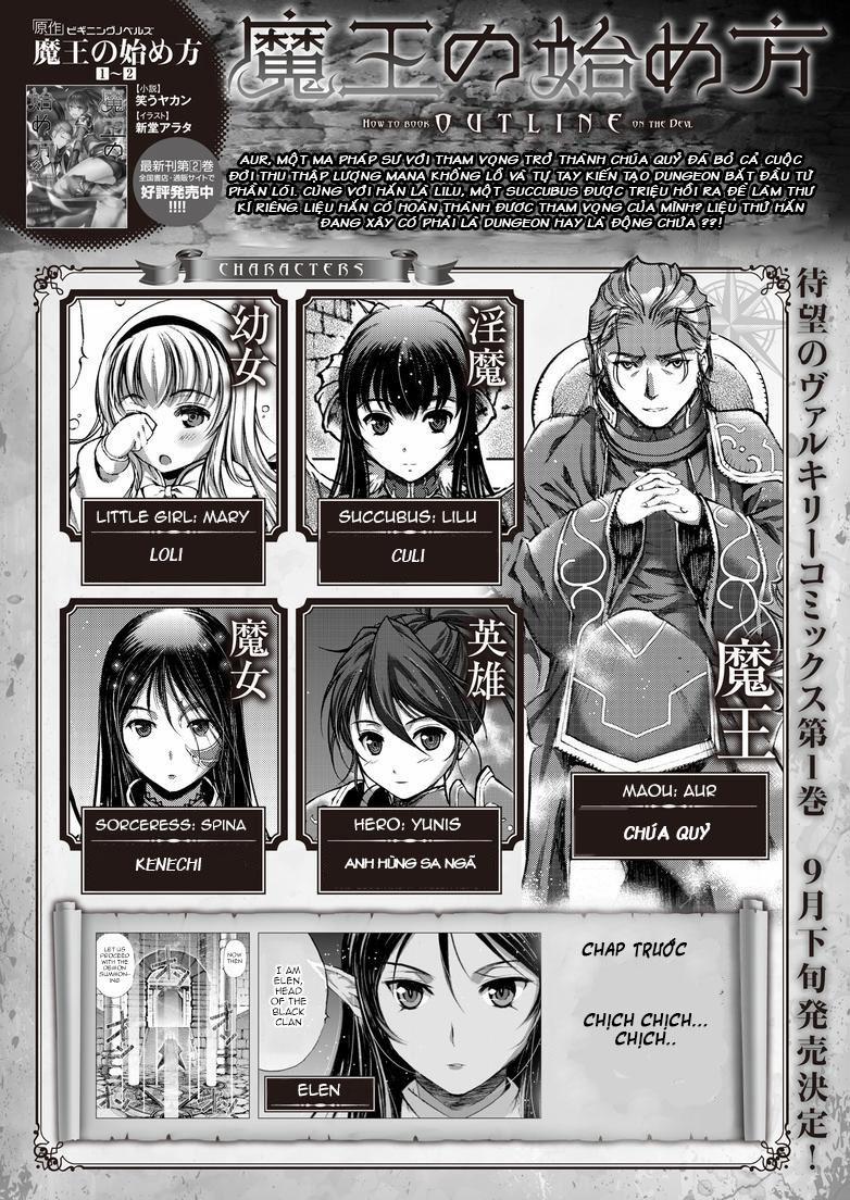 Làm Thế Nào Để Trở Thành Quỷ Vương 6 trang 1