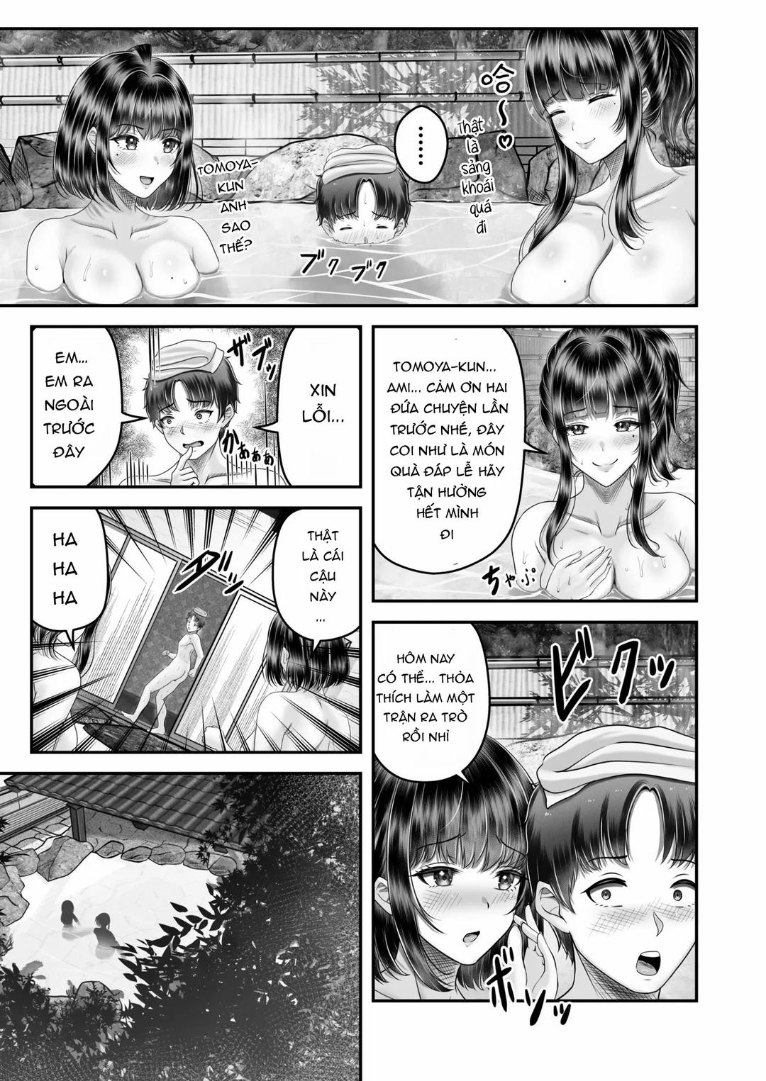 Làm tình với cặp chị em nóng bỏng 2 0 Suối nước nóng trang 11