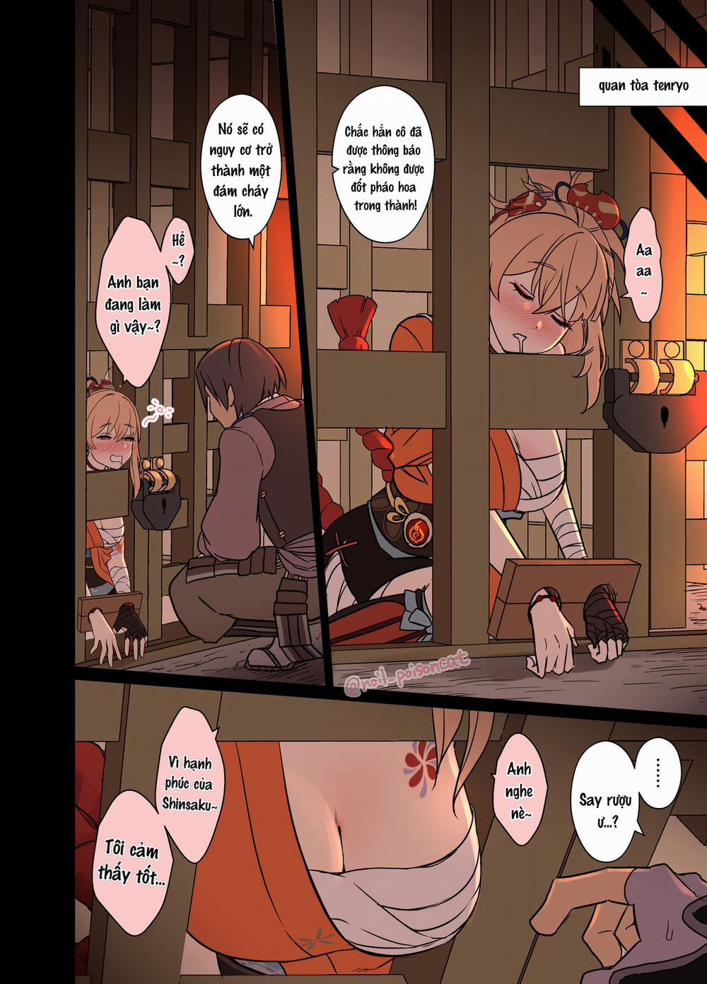 Làm tình với yoimiya say rượu Oneshot trang 2