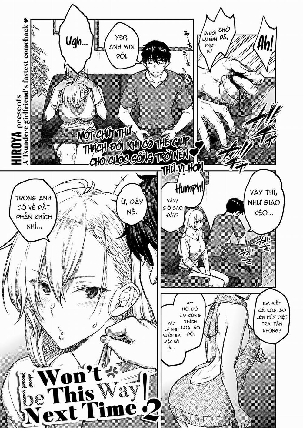 Lần sau sẽ không như thế này nữa đâu! 2 trang 0