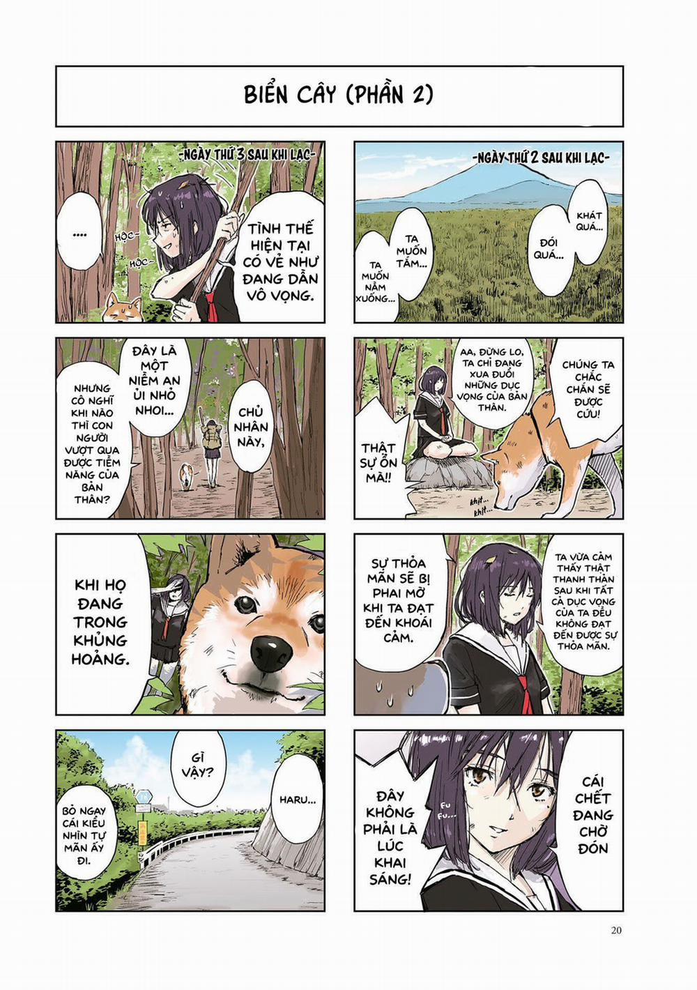 Lang Thang Miền Tận Thế Với Chú Chó Shiba Của Tôi 3 trang 3