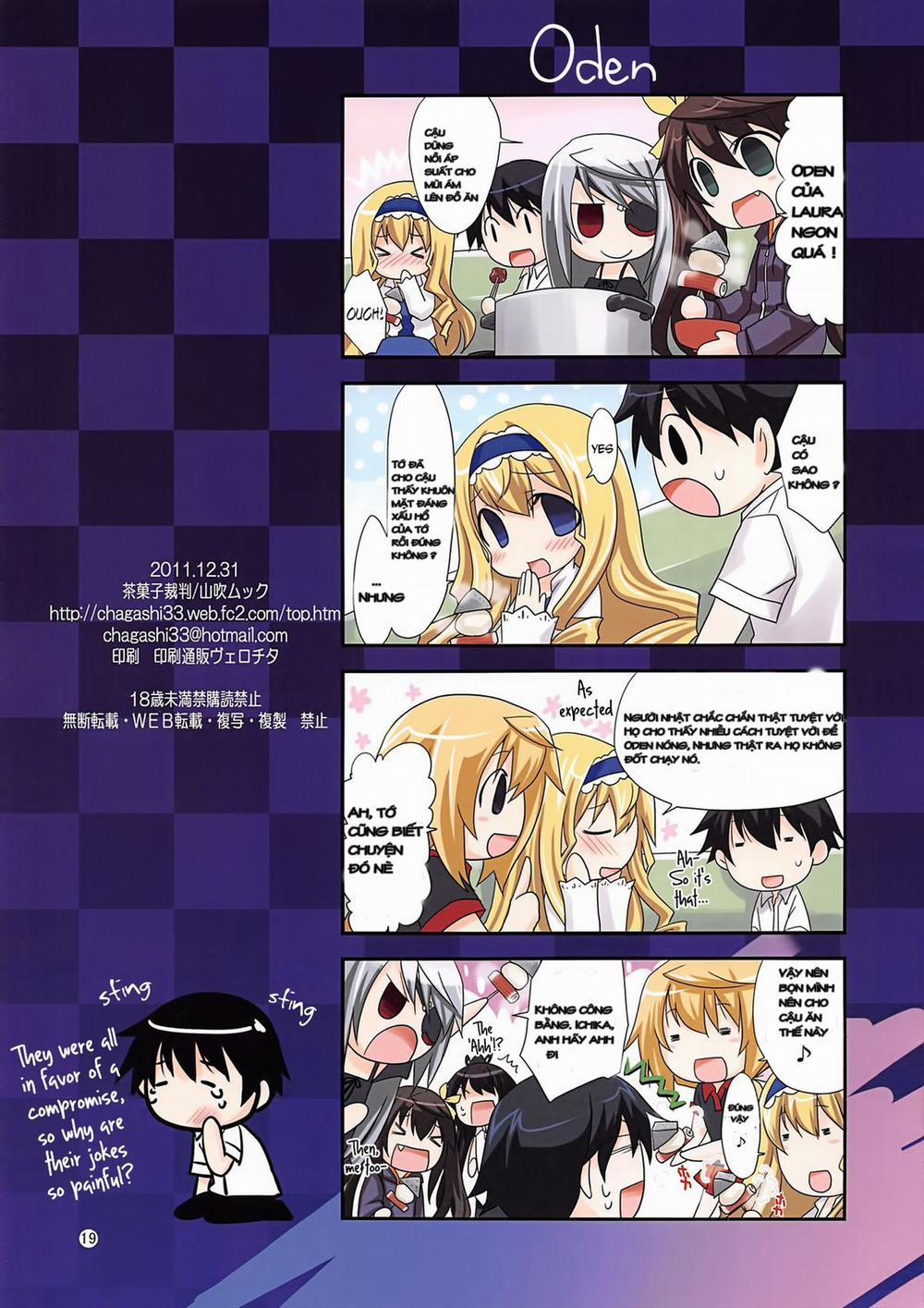 Laura Taichou To Dekiru Kana? (Infinite Stratos) Oneshot trang 18