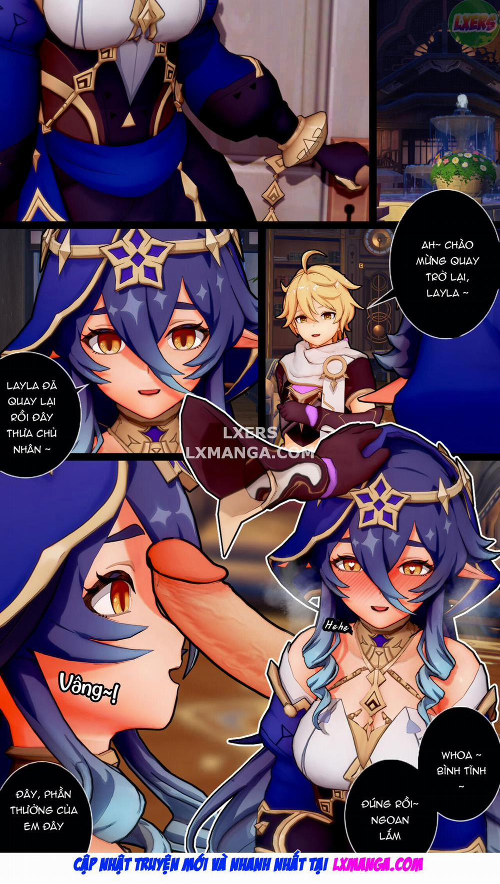 Laylas Late Night Training Session Oneshot trang 3