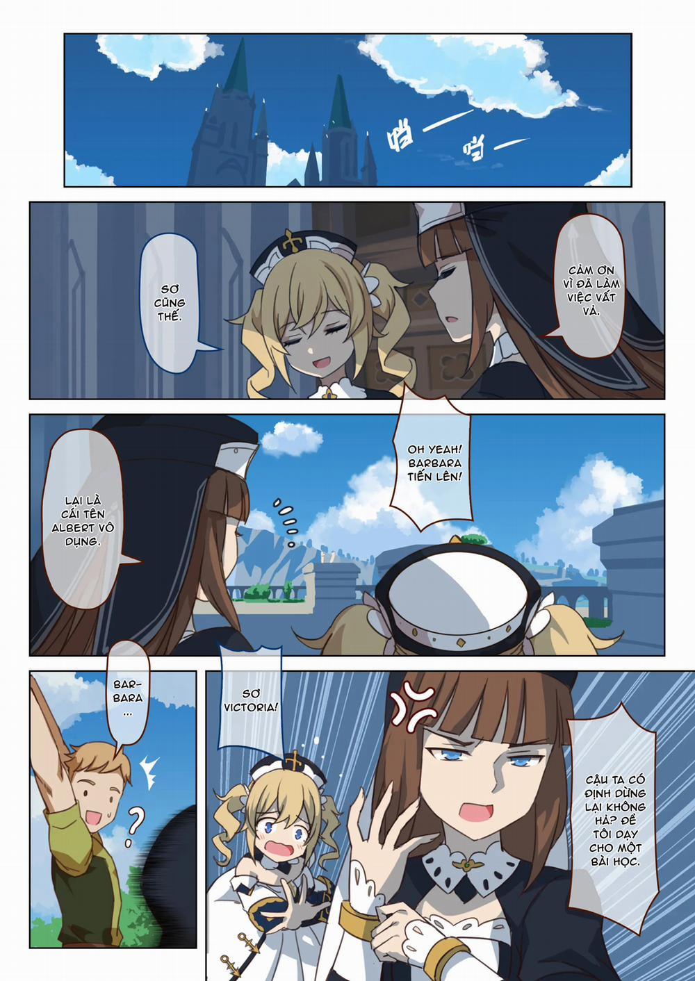 Lễ hội mùa xuân Mondstadt Act 1 chuyển tiếp trang 8