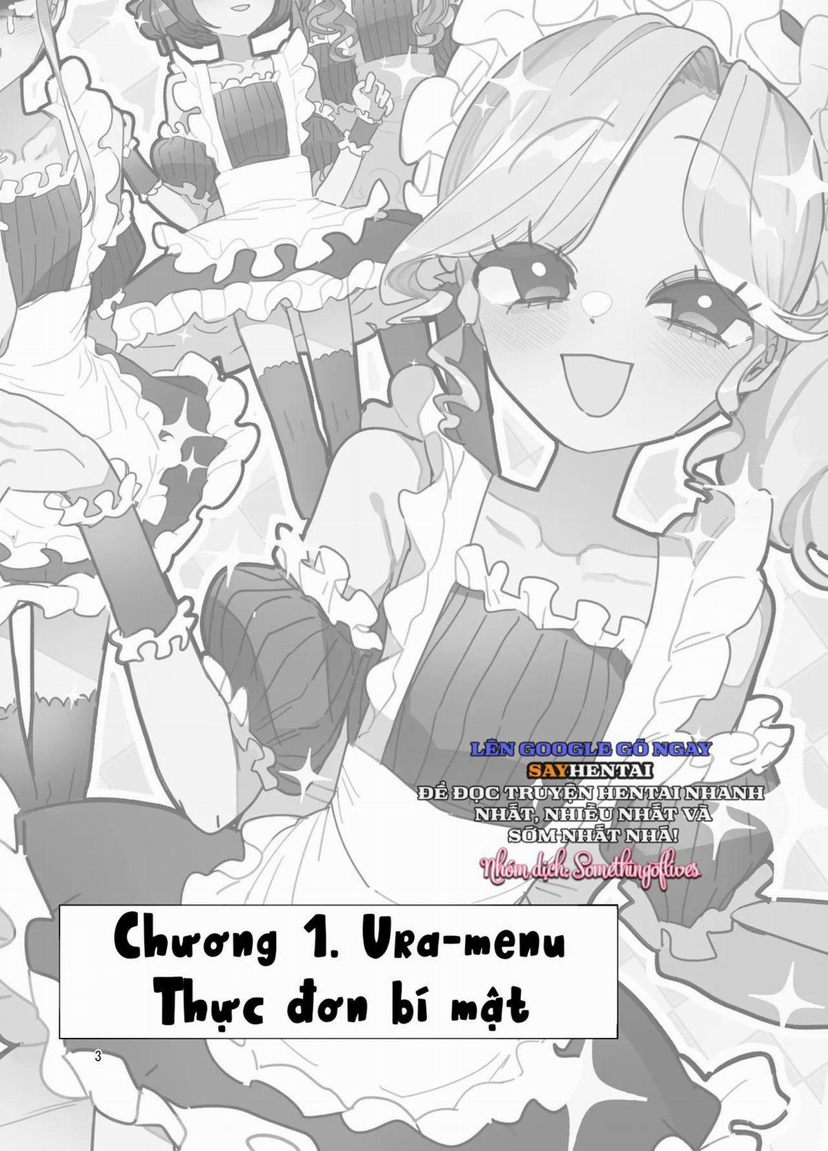 Lễ hội văn hóa trường nam sinh, quán cà phê hầu gái - tập 2 1 trang 1