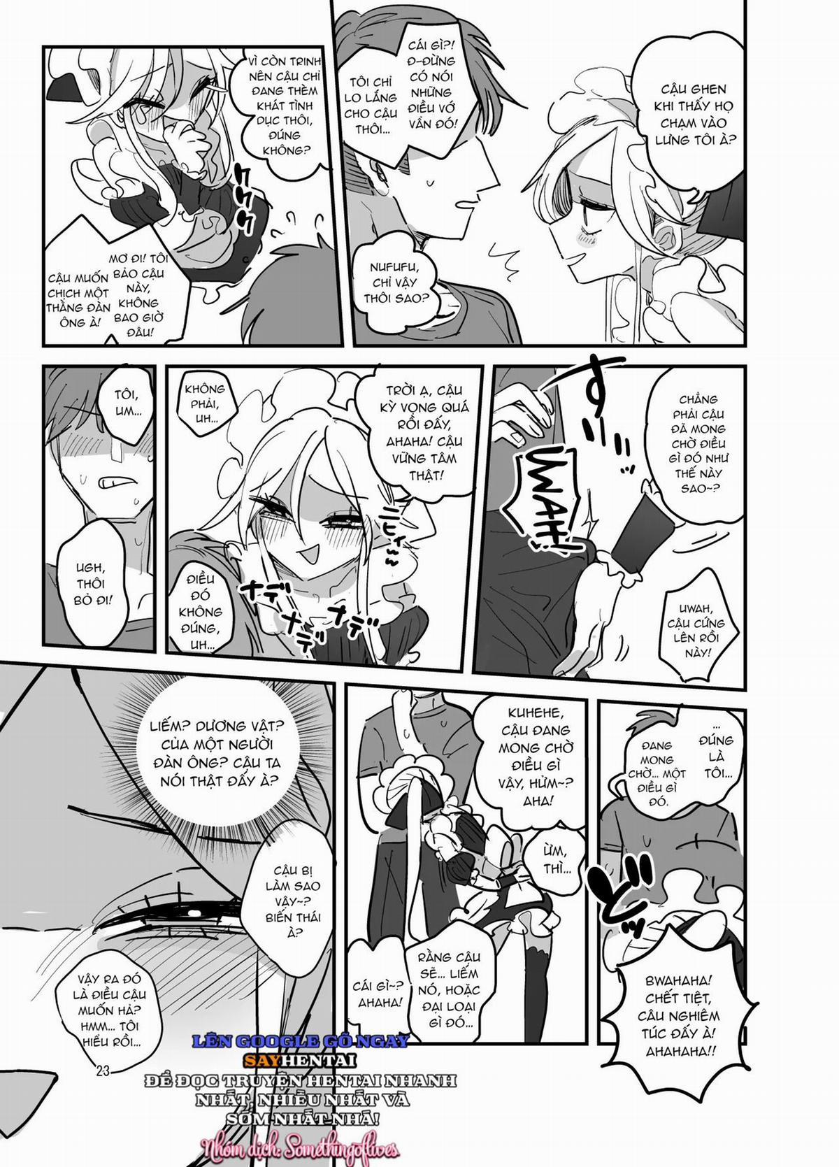 Lễ hội văn hóa trường nam sinh, quán cà phê hầu gái - tập 2 1 trang 21