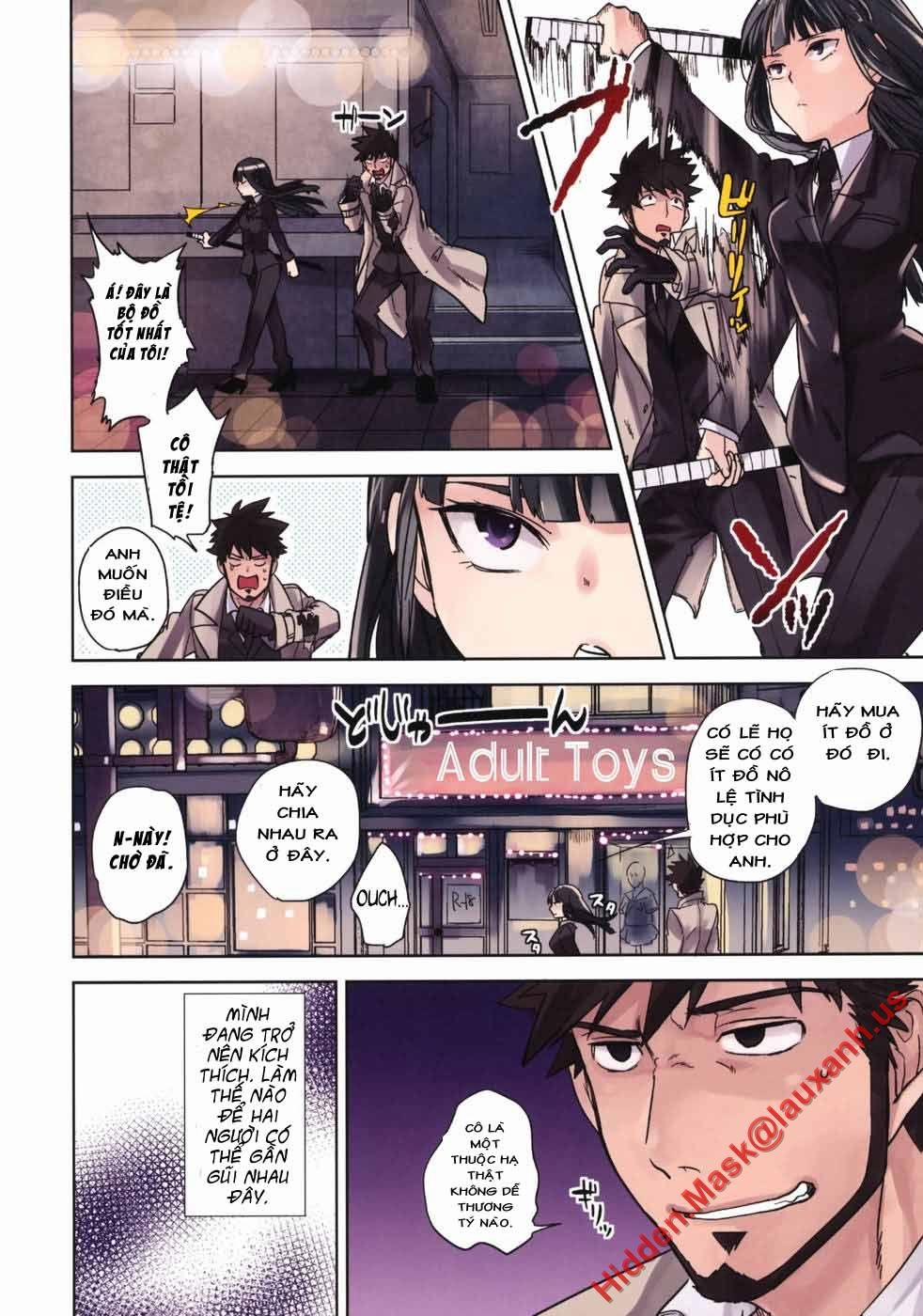 Leather Face (Darker Than Black) Oneshot trang 3