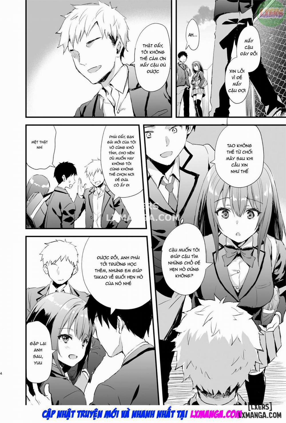 Lending My GF to My Shifty Friend Oneshot trang 5