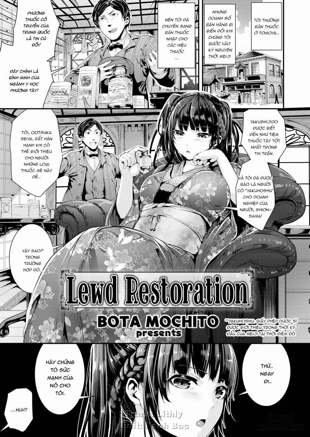 Lewd Restoration Oneshot trang 4