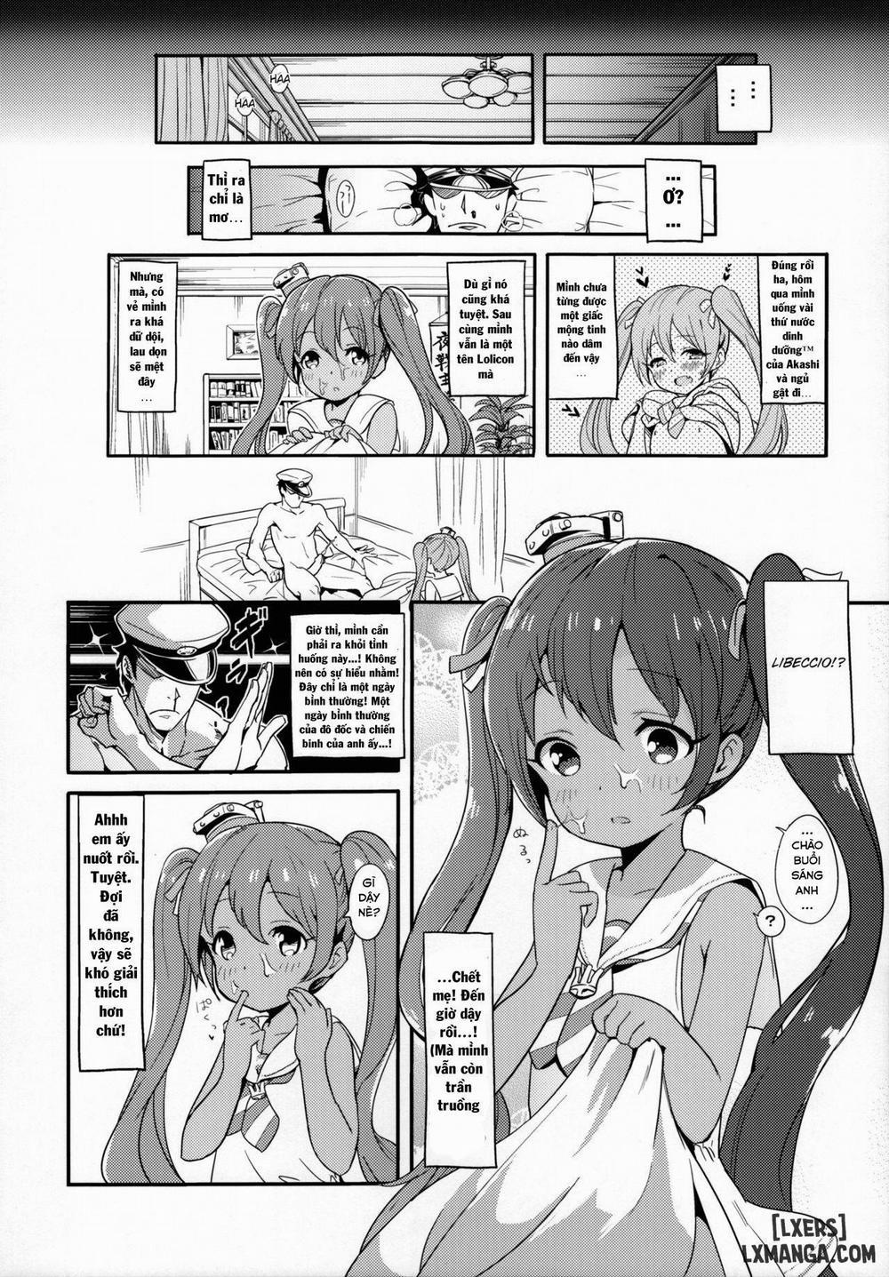 Libeccio no Momojiri Dolce Oneshot trang 7