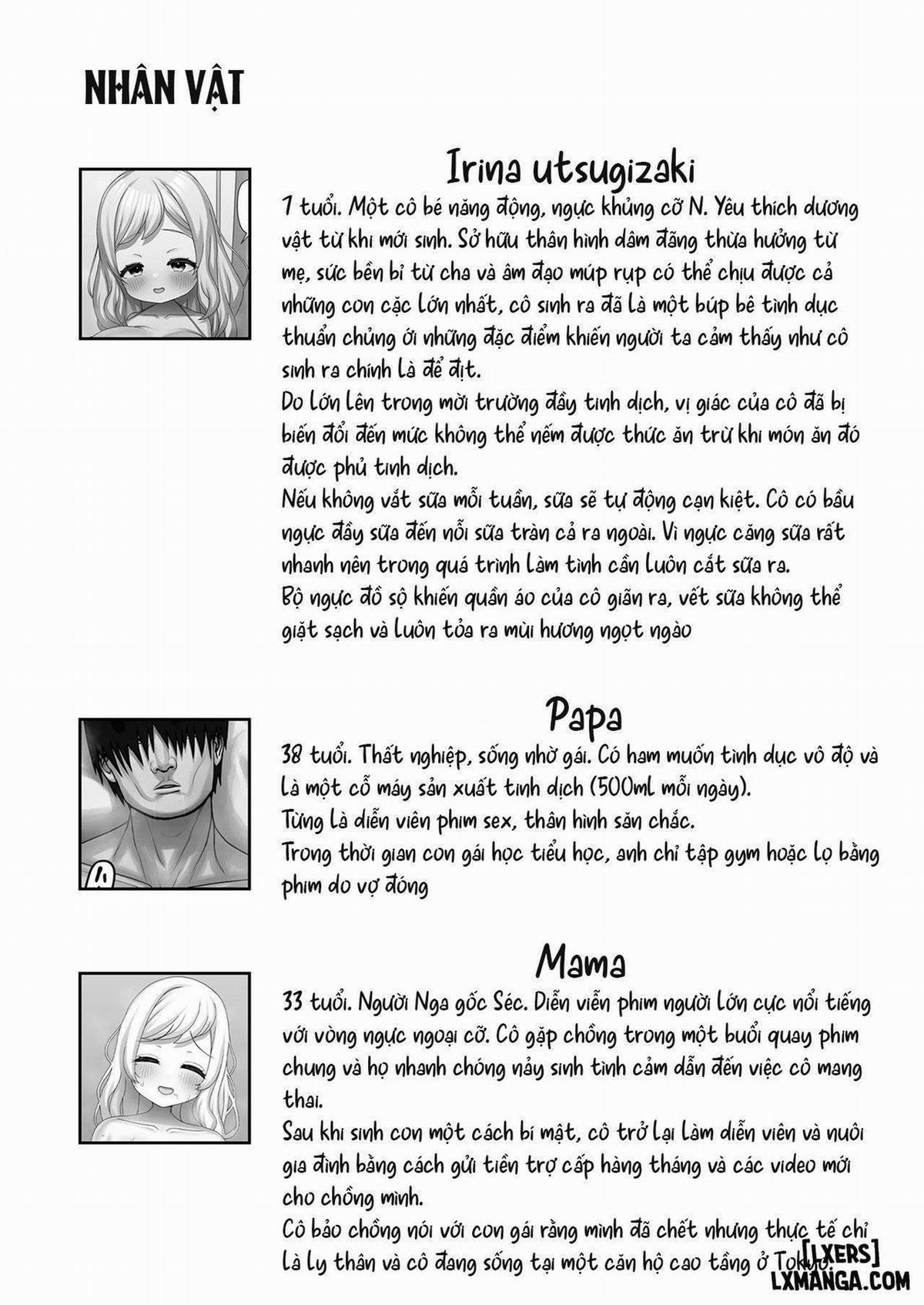 Lịch Trình Một Ngày Của Cô Con Gái Được Nuôi Dạy Như Búp Bê Tình Dục Oneshot trang 52