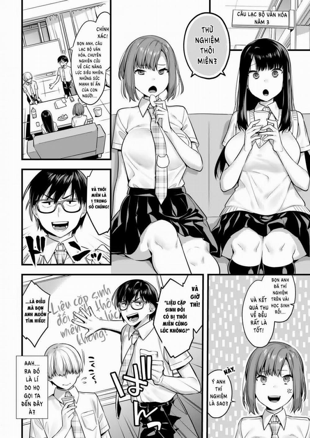 Liệu cặp sinh đôi có bị thôi miên cùng lúc? Oneshot trang 5