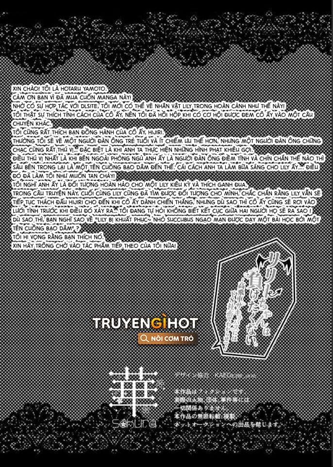 Lily-Chan Sẽ Thắng ~ Succubus Kiêu Kỳ Được Dạy Một Bài Học Về Bạo Dâm 1.2 trang 18