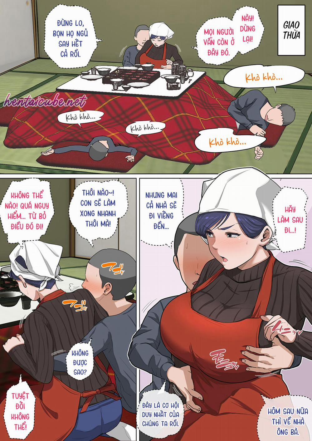 Lỗ của mẹ làm tôi cứng [Tuyển tập] 0 Đón năm mới cùng mẹ trang 7