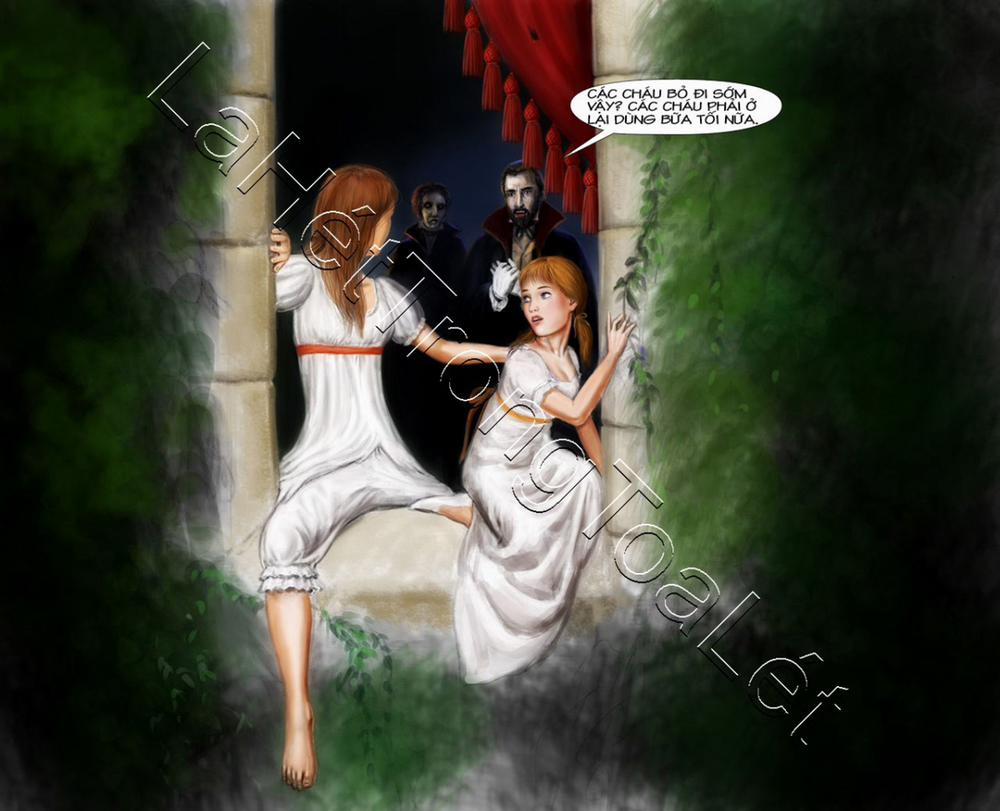 Lời nguyền của dòng họ ma cà rồng Oneshot trang 12