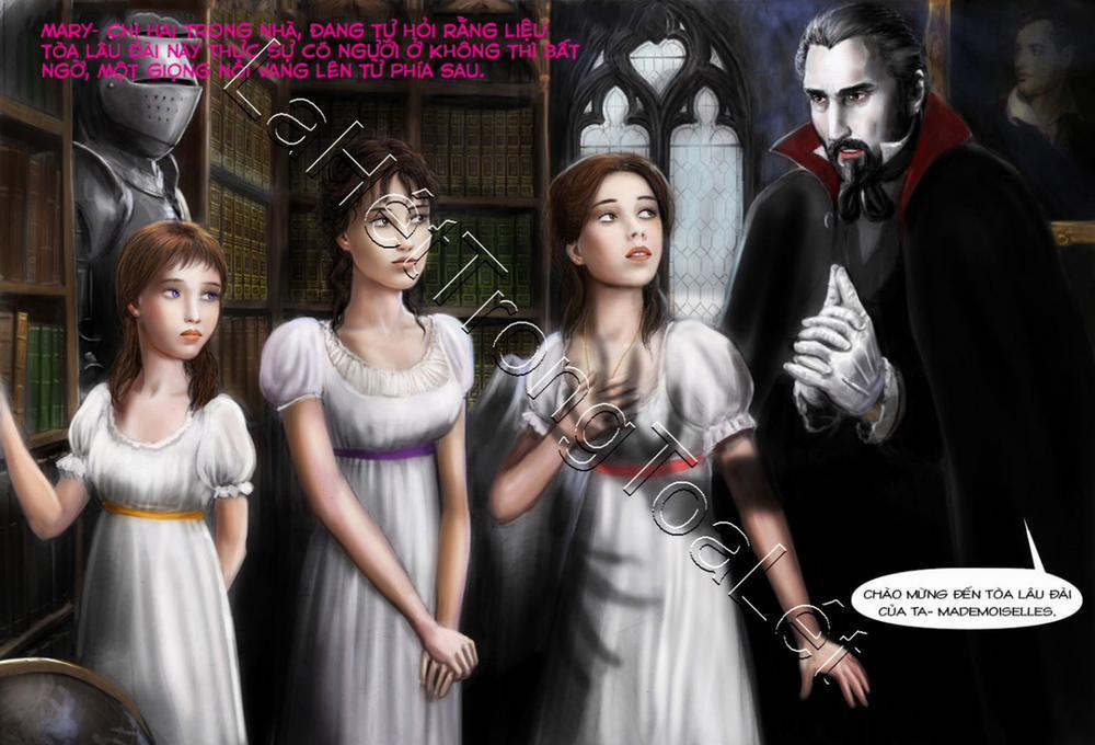 Lời nguyền của dòng họ ma cà rồng Oneshot trang 4