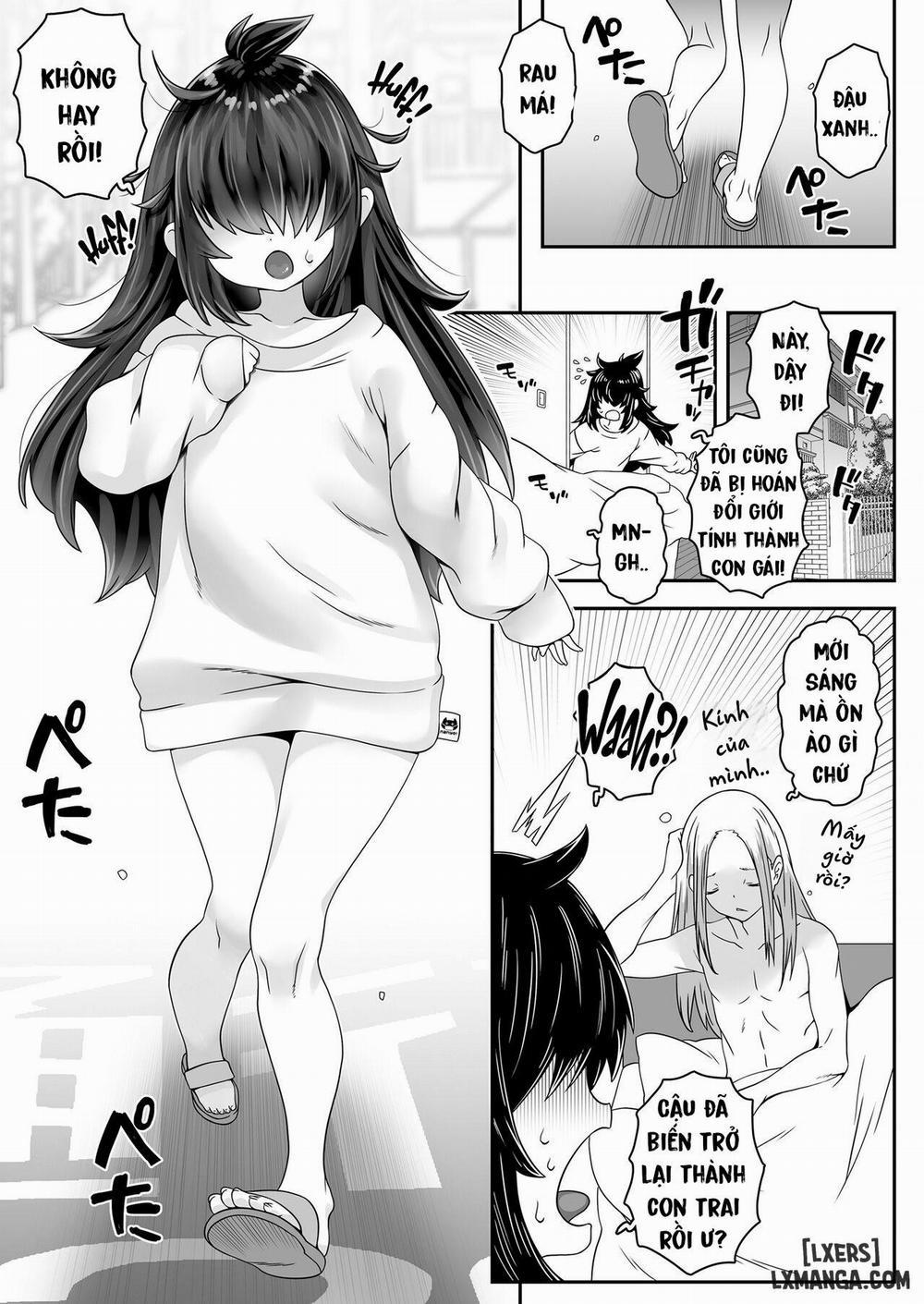LOji-san 2 The Old Man Who Fucked His Genderswapped Childhood Friend Gets Genderswapped Too And Ends Up Debuting as a Camgirl! Oneshot trang 4