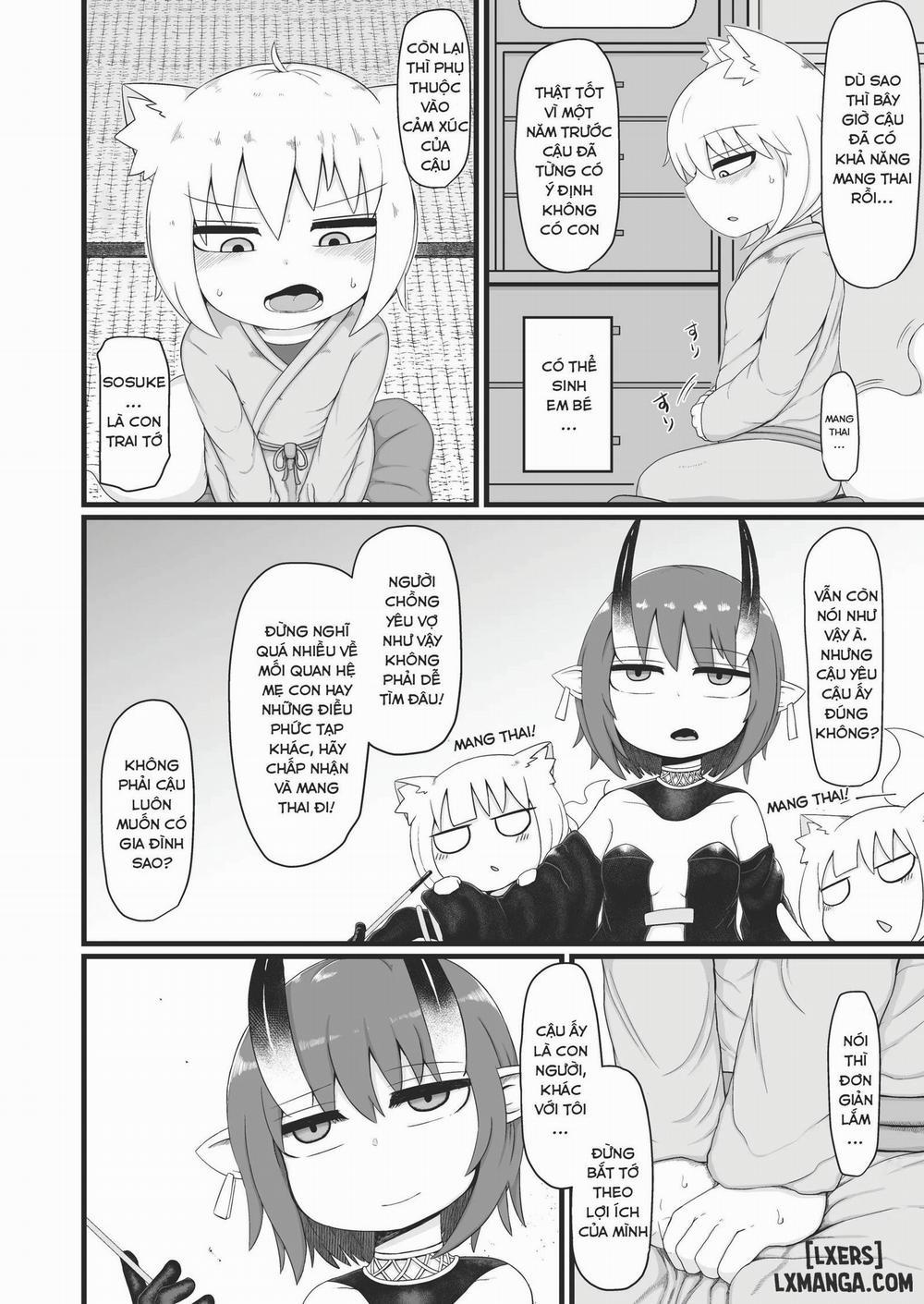 Loli Baba Okaa-san wa Oshi ni Yowai 8 Oneshot trang 21