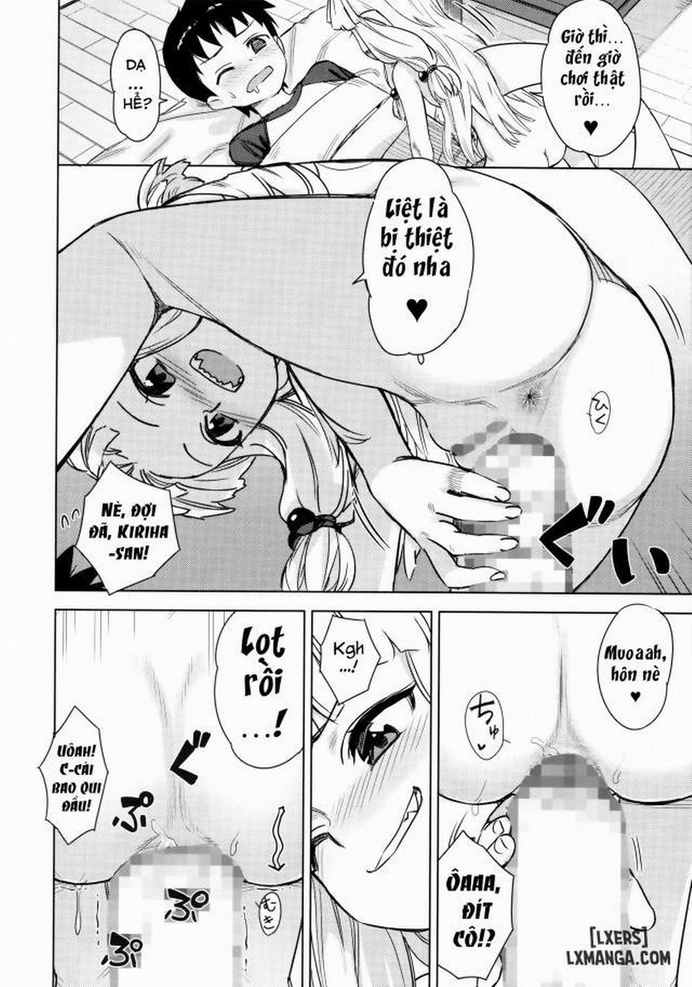 Loli Kiriha-san no Anal o Care Suru Hon Oneshot trang 8