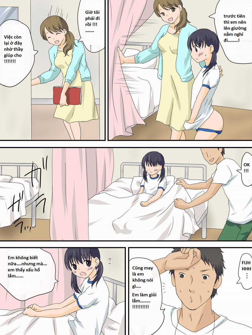 [Loli] Rusu no Hoken Shitsu [Full Color] Oneshot trang 9