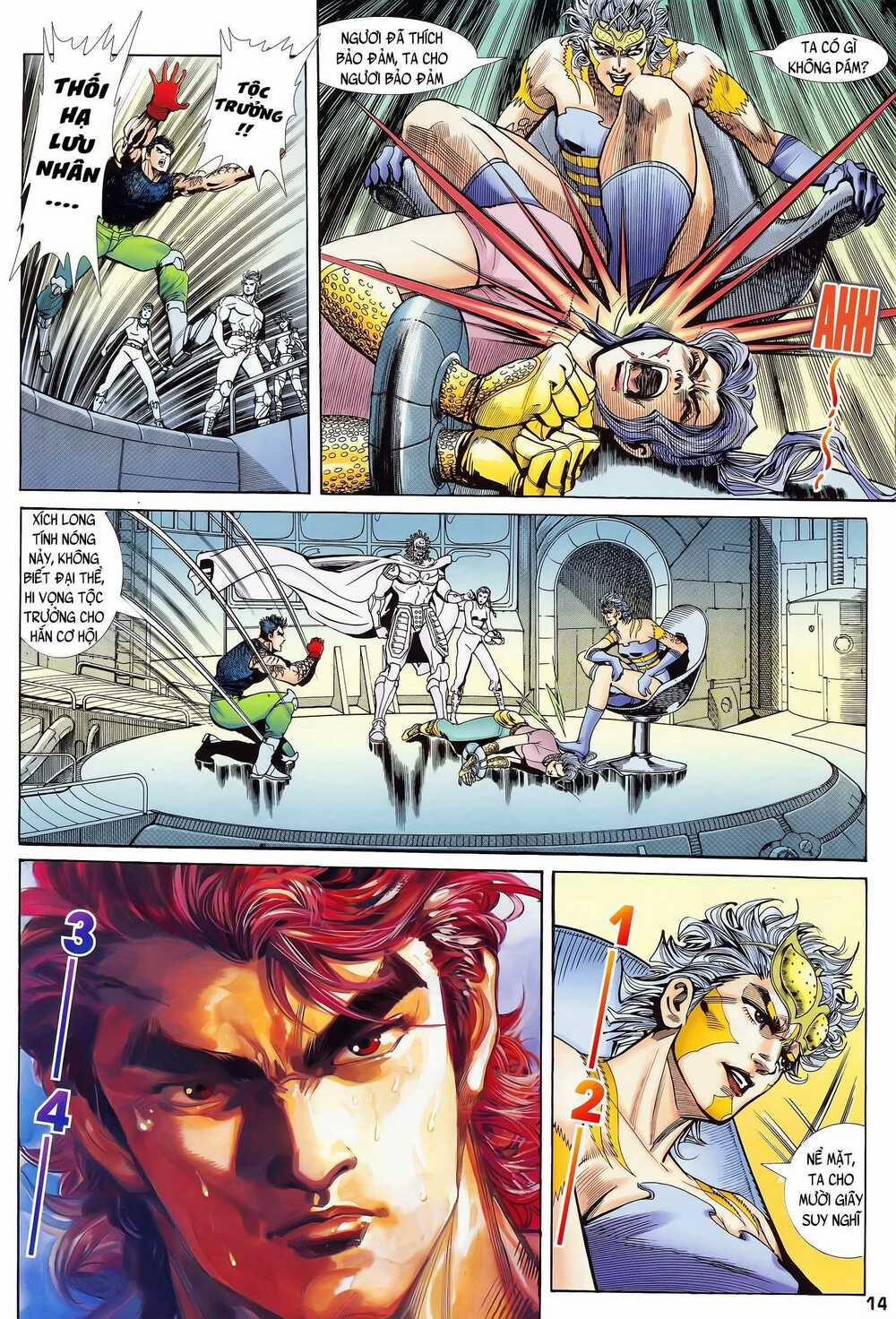 Long Hổ 5 Thế 148 trang 13